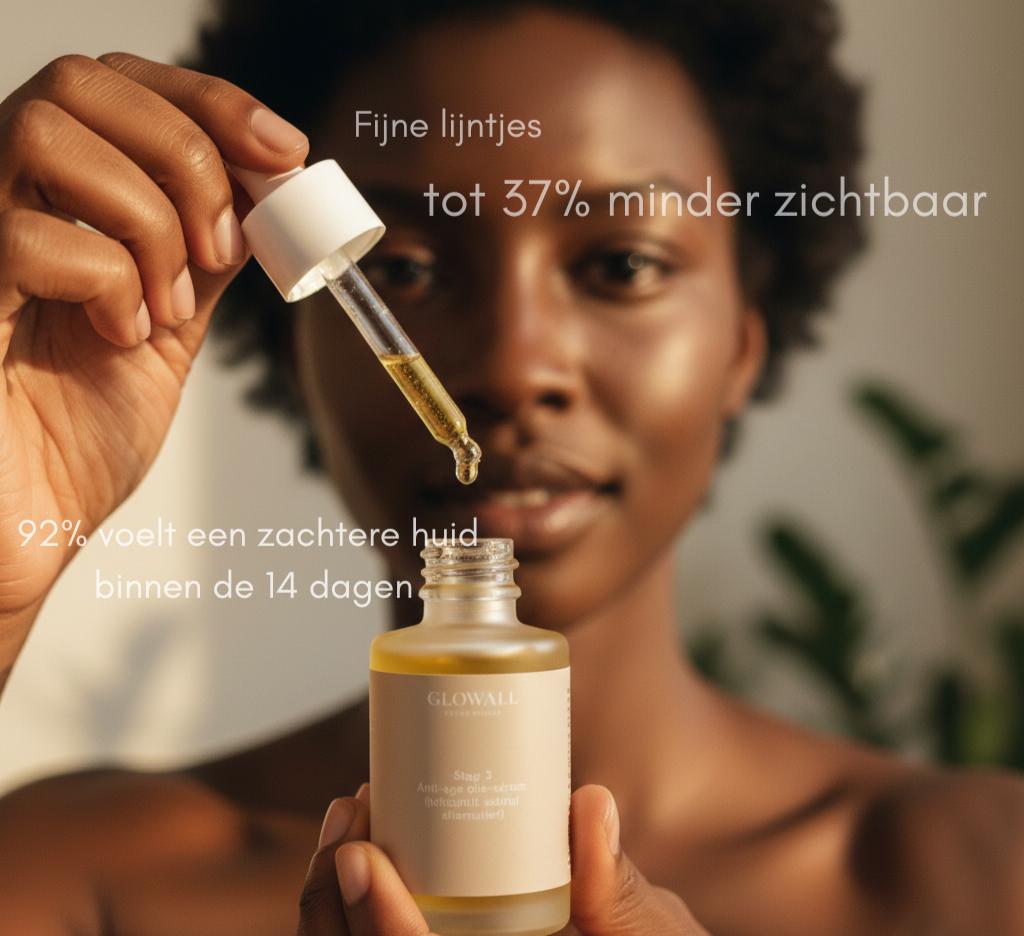 Stap 3: anti-age olie-sérum. Natuurlijk retinol alternatief.