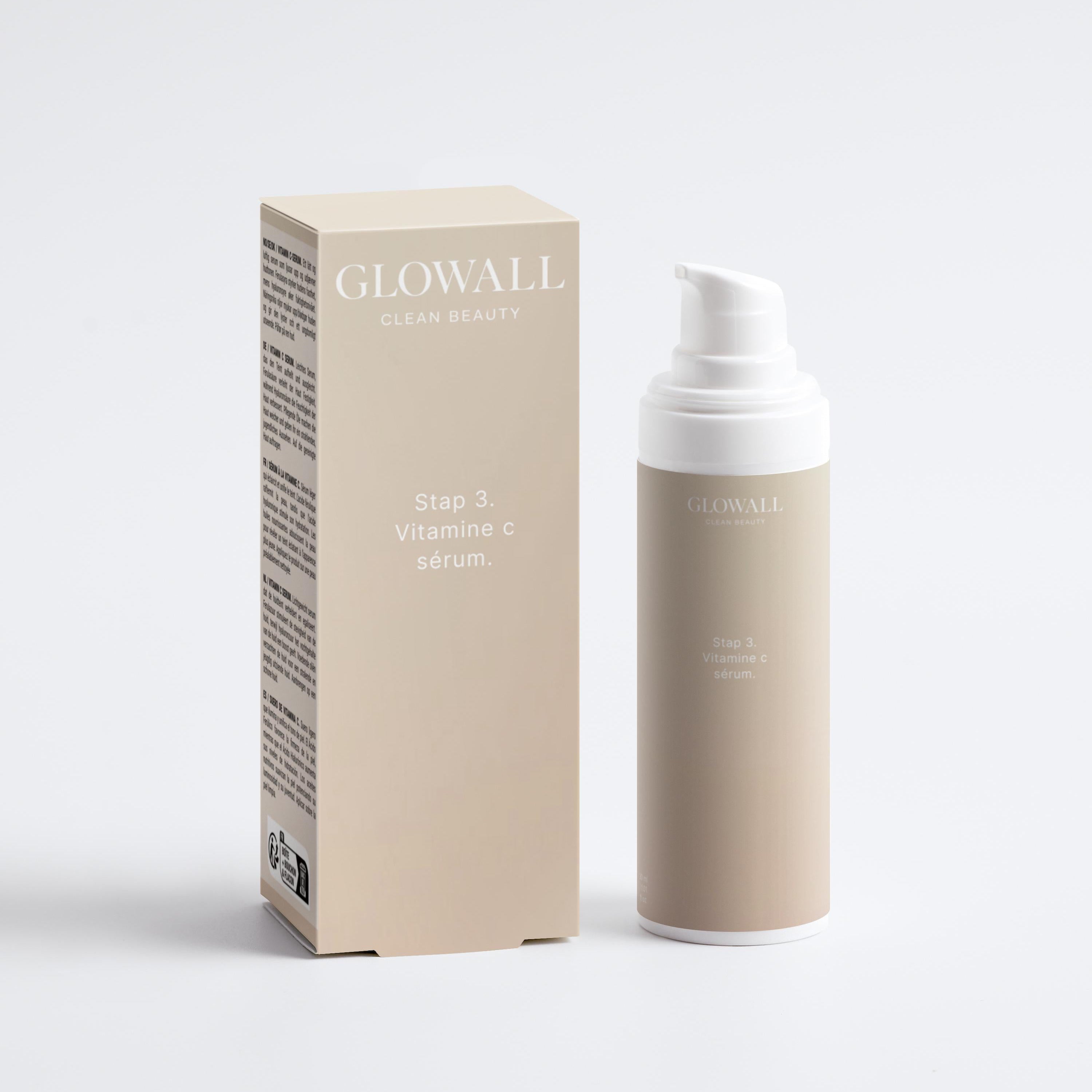 Stap 3: vitamine C sérum.