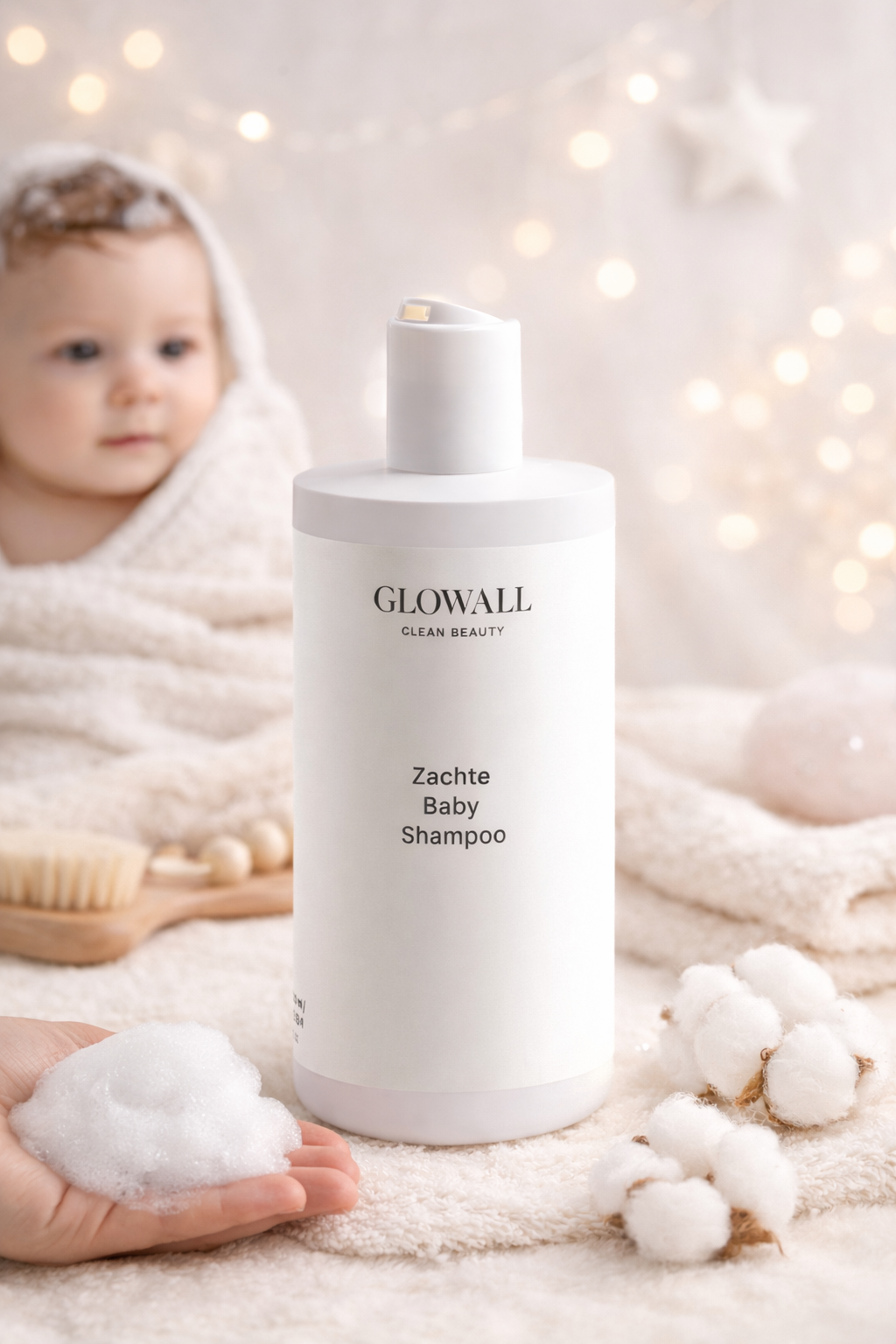 Zachte babyshampoo