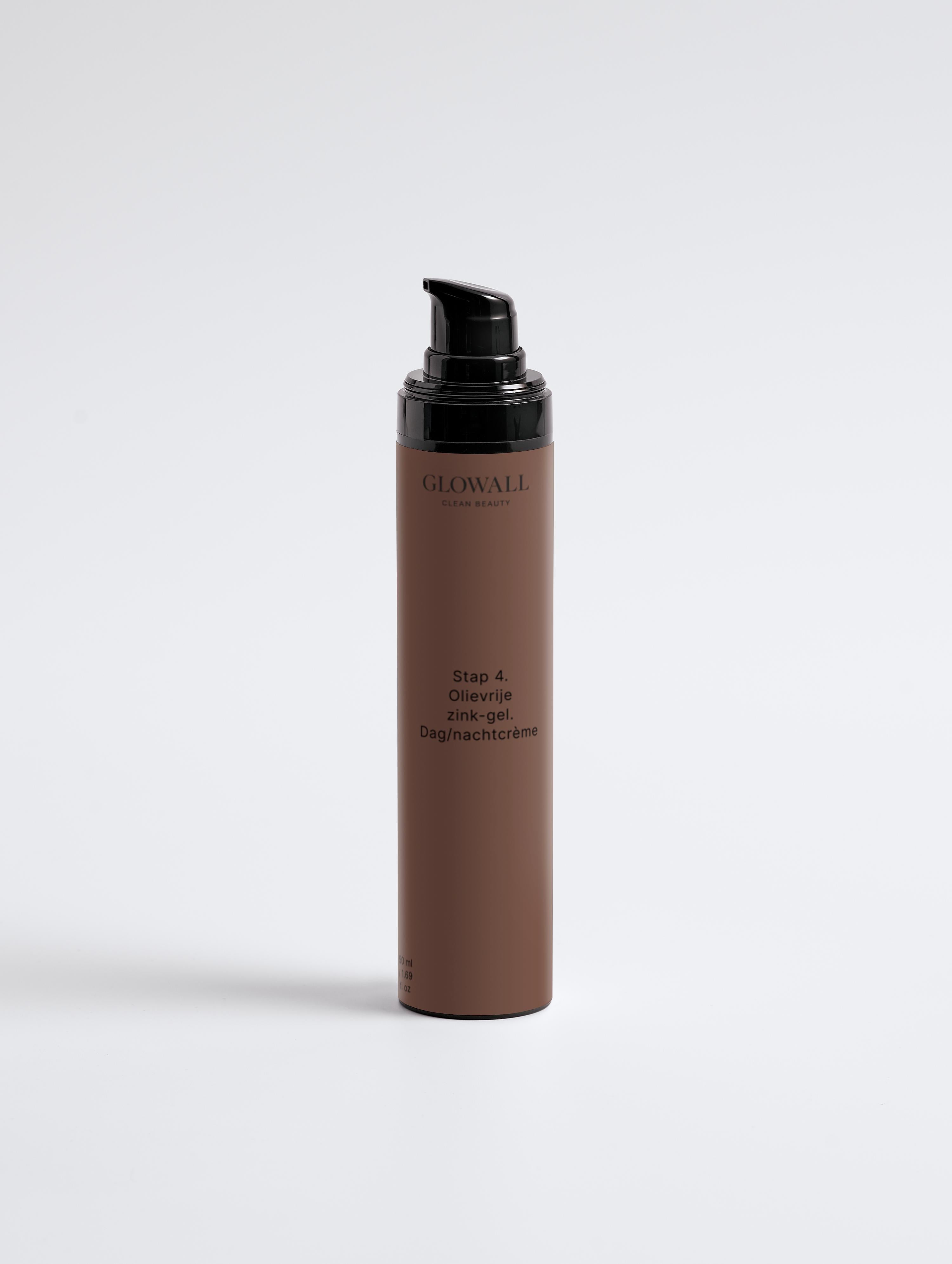 Stap 4: olievrije zinkgel. Dag/nachtcrème.